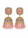 Blush Zaria Jhumkas