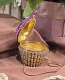 Cupcake Swarovski Clutch