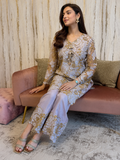 Lilac Floral Lace