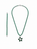 Emerald Nooreh Necklace Set