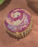 Cupcake Swarovski Clutch