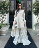 Noor e Aftab “three piece Sharara outfit “