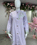 Chikankari Co-ord Set Lavender