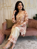 Nude floral Lace