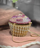 Cupcake Swarovski Clutch