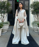 Noor e Aftab “three piece Sharara outfit “