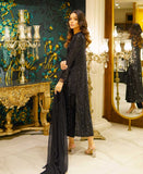 The falling star (Black sequins 3 piece outfit)