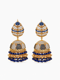 Sapphire Meher Jhumkas