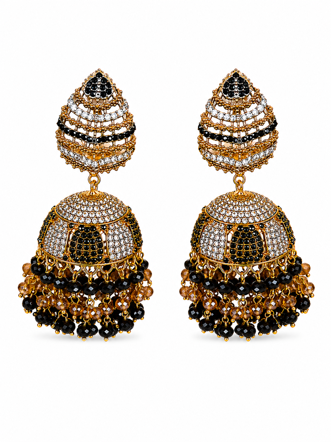 Noir Meher Jhumkas