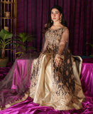 Golden Smoke (3 pc Sharara Set)