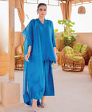 Royal Blue Raw Silk (Farshi Shalwar suit)