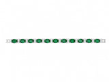 Emerald Cascade Bracelet