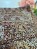 Antique silk kaani shawl