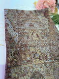 Antique silk kaani shawl