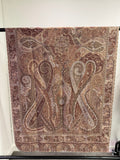 Antique colours paisley design shawl