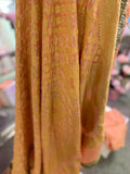 Peach Banarsi Chunri Outfit