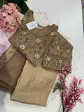 Fully Embellished Organza Outfit