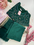 Fully Embellished Organza Outfit