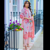 Spring field (lawn 3 piece Chikankari)