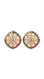 Gemstone Filigree Studs