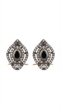 Black Diamond Marquise Studs