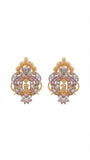 Multicolour Crystal Filigree Studs