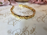 Gold Heart Bracelet