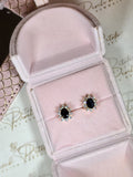 Black Sapphire Studs