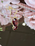 Oval Ruby Pendant