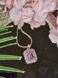 Pink Tourmaline Pendant