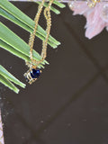 Blue Sapphire Little Heart Pendant