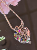 Rose Gold Heart Pendant