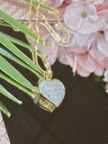 Cluster Heart Pendant