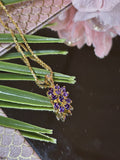 Floral Amethyst Pendant