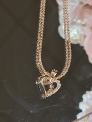 Rose Gold Heart Pendant