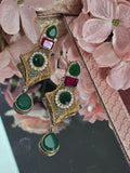 Emerald Ember Earrings