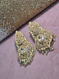 Vintage Champagne Sparkle Earrings