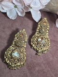 Vintage Champagne Sparkle Earrings