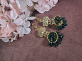 Sparkling Emerald Earrings