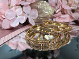 Radiant Goldshine Bangles