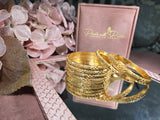 Divine Gold Adornments Bangles