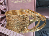 Golden Festivity Bangles