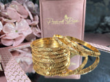 Royal Gold Heritage Bangles