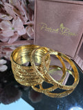 Royal Gold Heritage Bangles