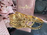 Golden Grace Traditional Bangles