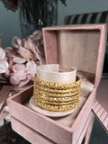 Golden Grace Traditional Bangles