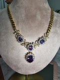 Amethyst Aura Necklace