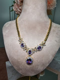 Amethyst Aura Necklace