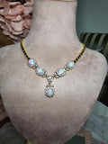 Moonstone Necklace Set