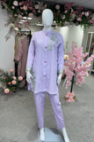 Chikankari Bloom Lavender